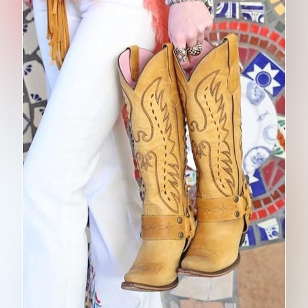 Junk Gypsy Women's Vagabond Snip Toe Western Boots size 11 - Picture 3 of 6